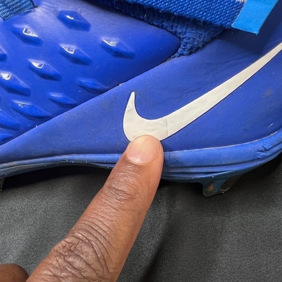 Nike Force Savage Pro 2 Blue White Football Cleats AH4000-400 Men Size 9 ? main image 13
